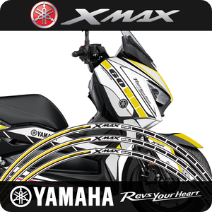 야마하 XMAX 휠스티커 60주년