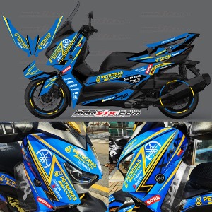 XMAX300 Decal Sticker Xmax Motorcycle Decal Tuning Set Petronas